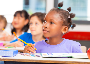 students in class